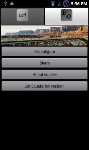 Equake Lite App Widget截图2