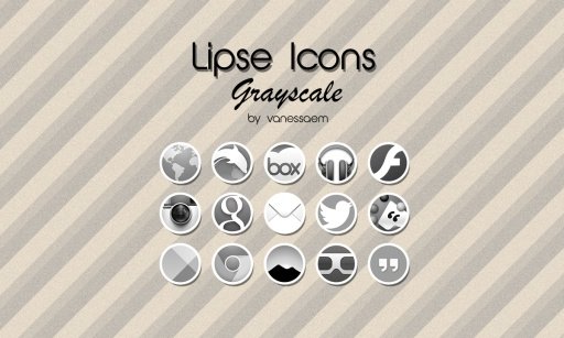 Lipse Icons Grayscale截图4