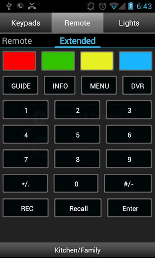 Pocket Keypad for Control4&reg;截图2