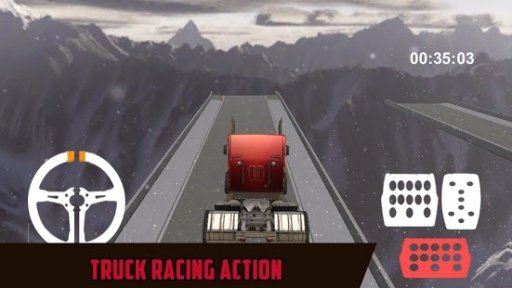 3D Highway Truck Race Game截图8