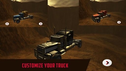 3D Highway Truck Race Game截图7