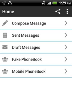 Fake SMS Sender截图