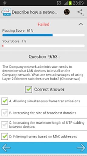 CCNA Quiz截图9