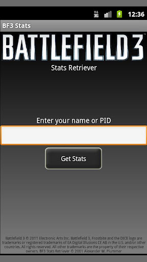 BF3 Stats Retriever截图2