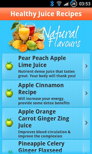 Healthy Juice Recipes Lite截图4