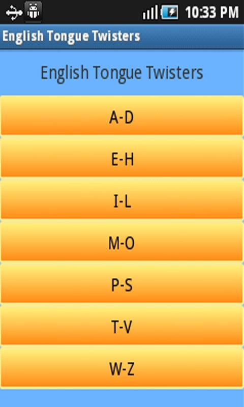 English Tongue Twisters截图5