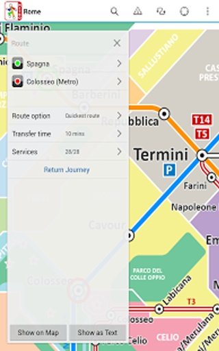 Rome Metro Free by Zuti截图4