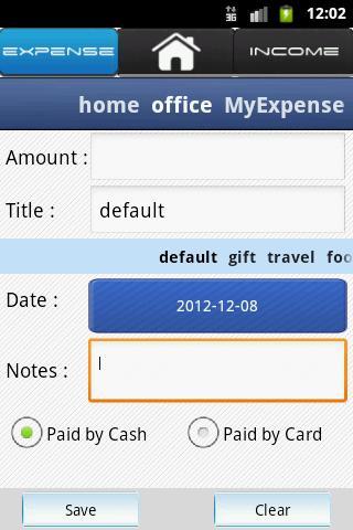 Expense Tracker-Money Manager截图1