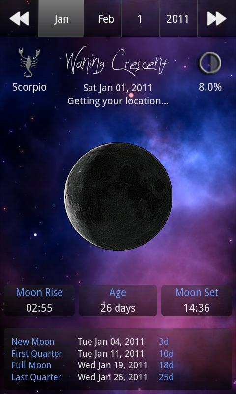 The Moon Phase App Lite截图2