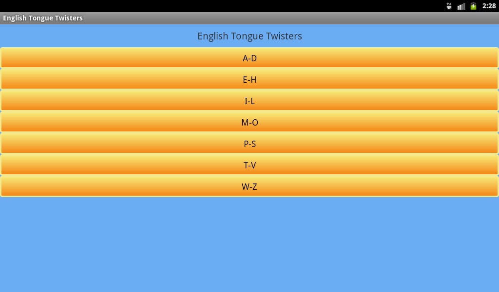 English Tongue Twisters截图7