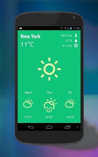 Weather App For Android截图3