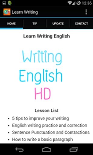 Learn Writing截图1