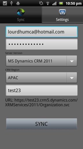 CRM Mobility (MS Dynamics CRM)截图2