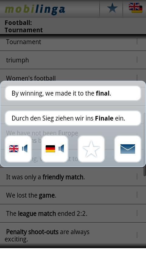 Learn German Football截图4