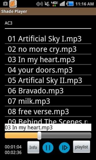 Shade Music Player截图3