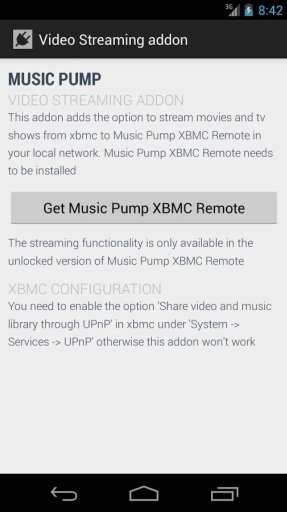Music Pump Streaming Addon截图2
