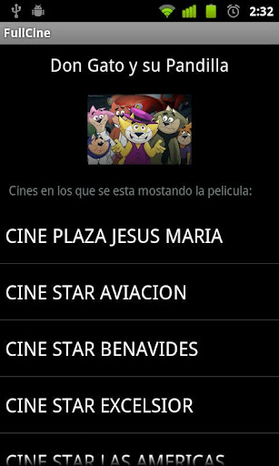 Full Cine: Cartelera de Per&uacute;截图5