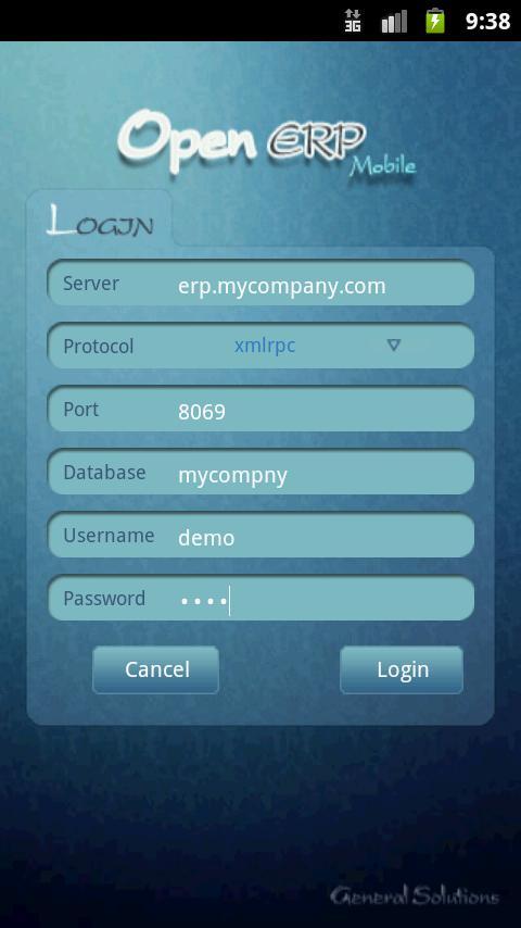 Open ERP Mobile截图1