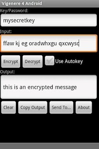 Vigenere 4 Android截图3