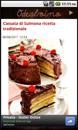 Ricette di cucina italiane截图2