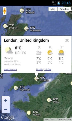 UK Weather Forecast - Map截图5