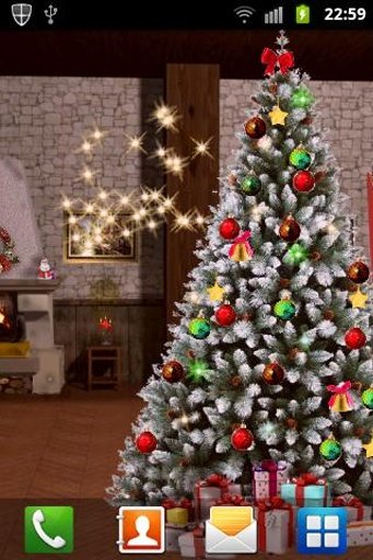 Free Pocket Christmas Tree LWP截图1
