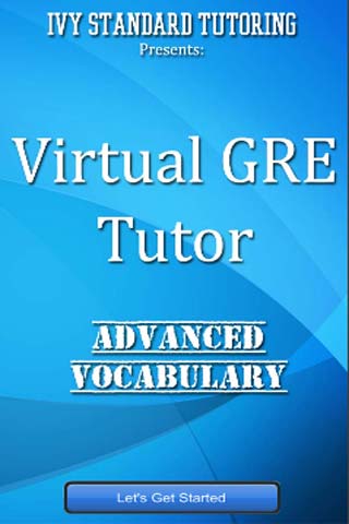 Virtual GRE Tutor - Vocabulary截图1