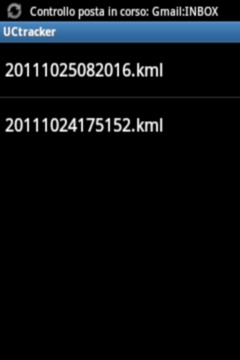 UC tracker - GPS logger截图