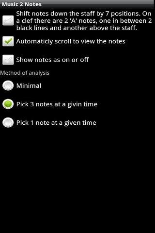 Music 2 Notes Converter截图4