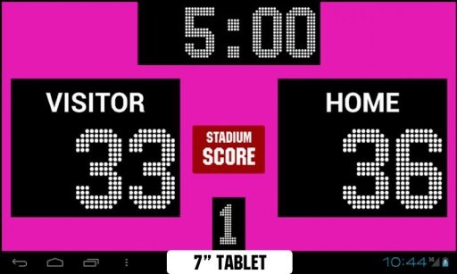 Stadium Score Scorekeeper Demo截图5