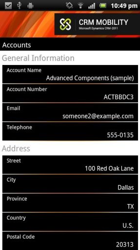 CRM Mobility (MS Dynamics CRM)截图6