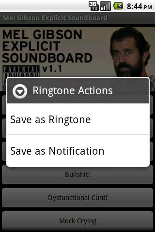 Mel Gibson Explicit Soundboard截图1