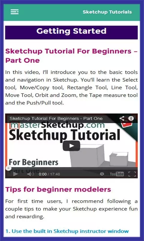 SketchUp Pro Tutorials截图6