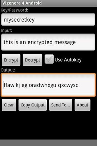 Vigenere 4 Android截图4