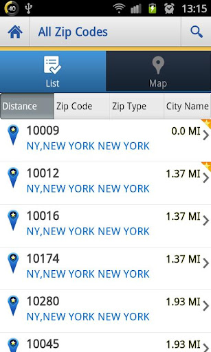 US Zip codes Lite截图5