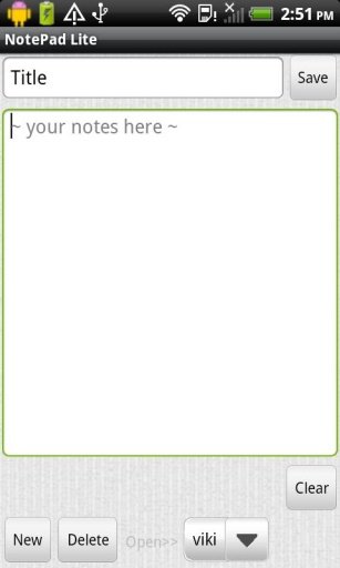 Note Pad Lite截图1