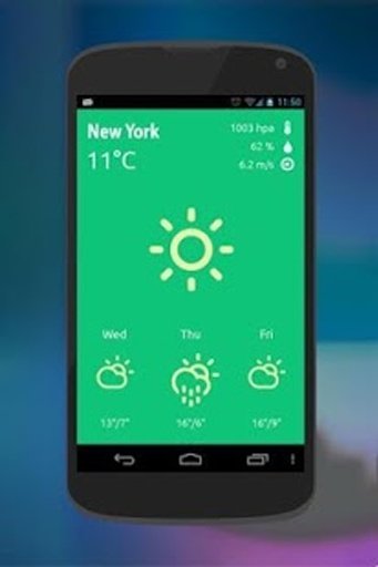 Weather App For Android截图1