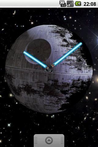 Deathstar Clock Widget Large截图4