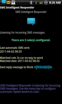 SMS Intelligent Responder-Free截图