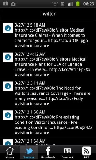 Visitors Health Insurance截图1