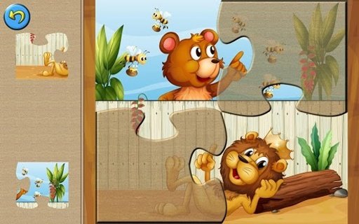 Wild Animal Puzzles for Kids截图1