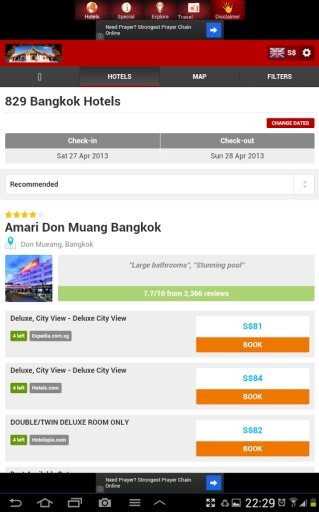 Thailand Hotels Discount截图2