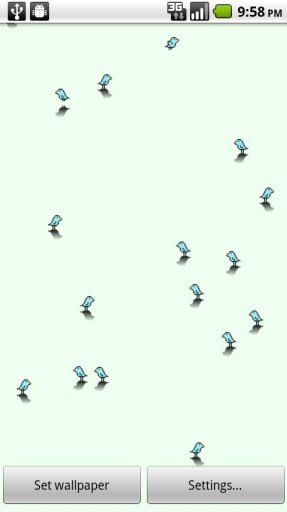 Tiny Birds Live Wallpaper截图4