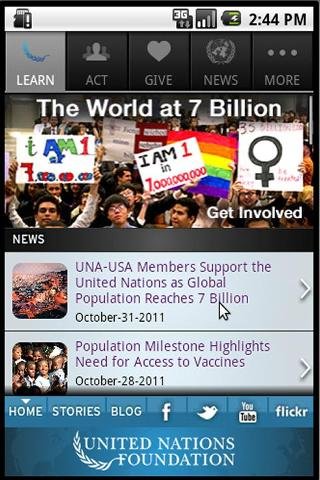 United Nations Foundation截图4