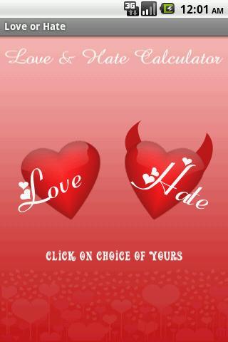 Love or Hate截图1