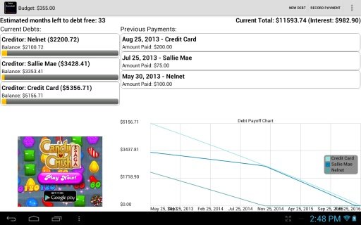 Debt Snowball Free截图11