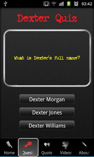 Dexter Trivia截图2