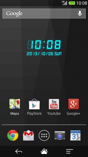 LED clock widget CT-Me Clock截图2