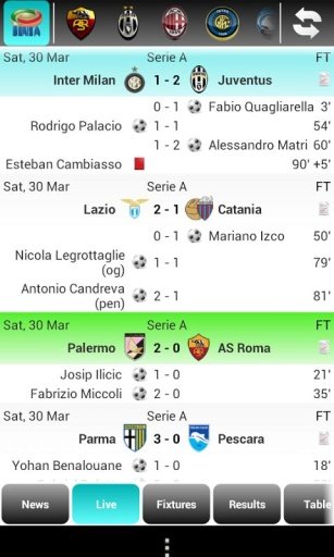 Serie A Live Score截图4