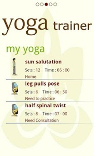 Yoga Trainer截图5
